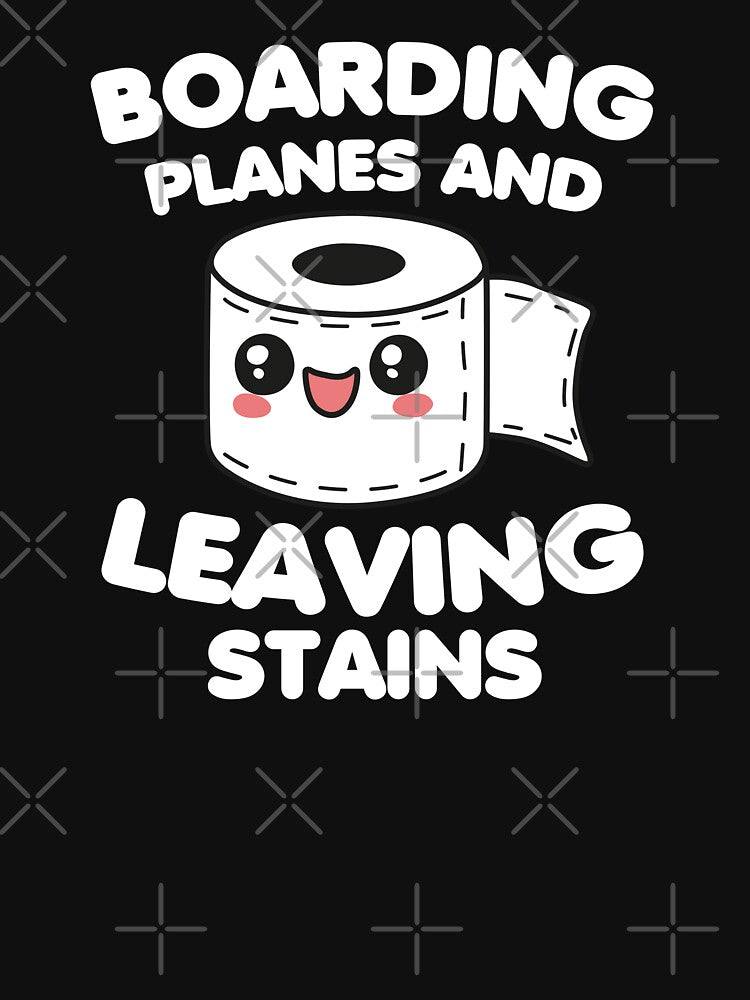 Boarding Planes And Leaving Stains by NQArtist Unisex
