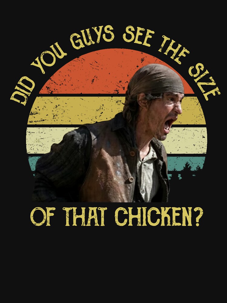 Vintage Dermot Mulroney Did You Guys See The Size Of That Chicken by JacquelinePerki Unisex