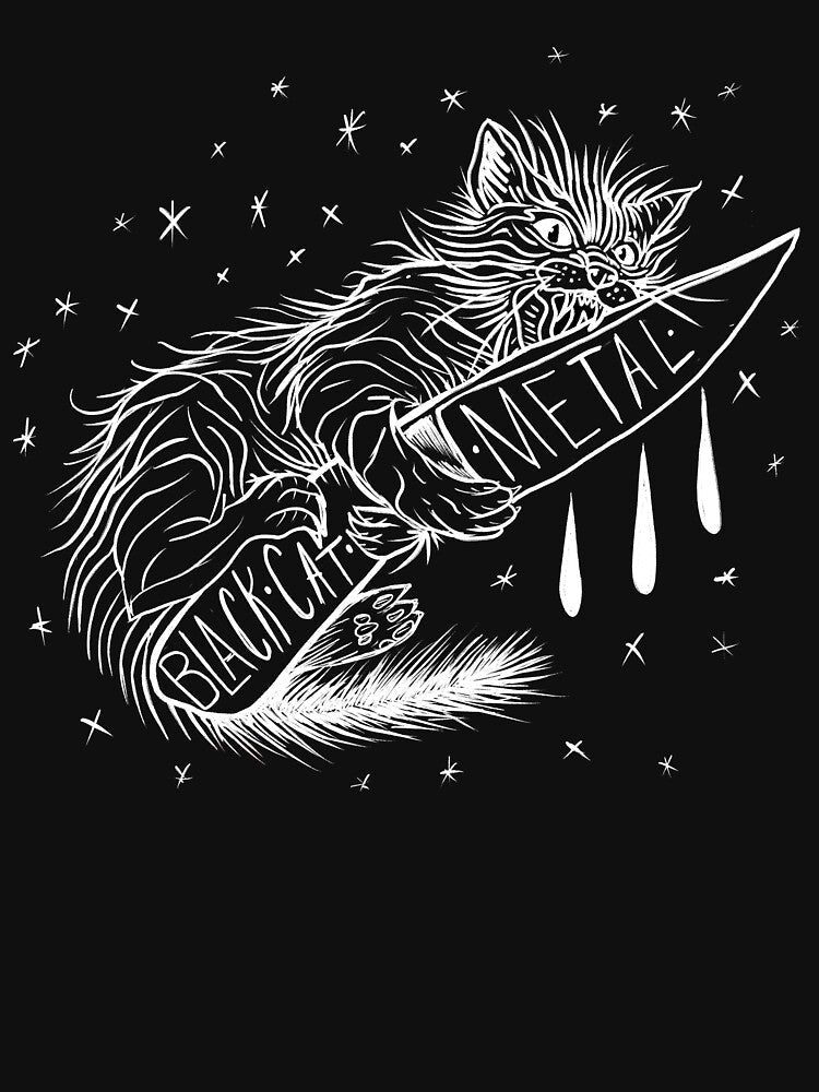 Slice Responsibly by BlackCatMetal Unisex