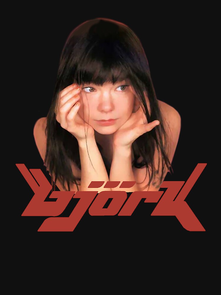 Retro Björk Tee by JordenPalmer Unisex