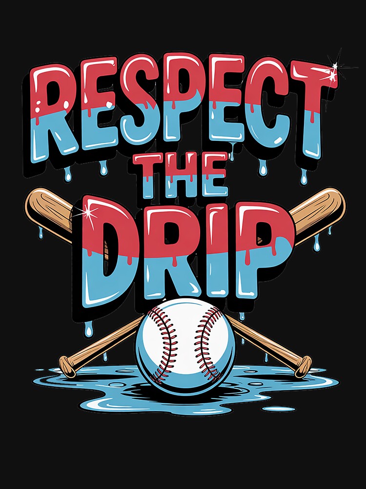 Drippy baseball icecream drip by DrewLeuschke