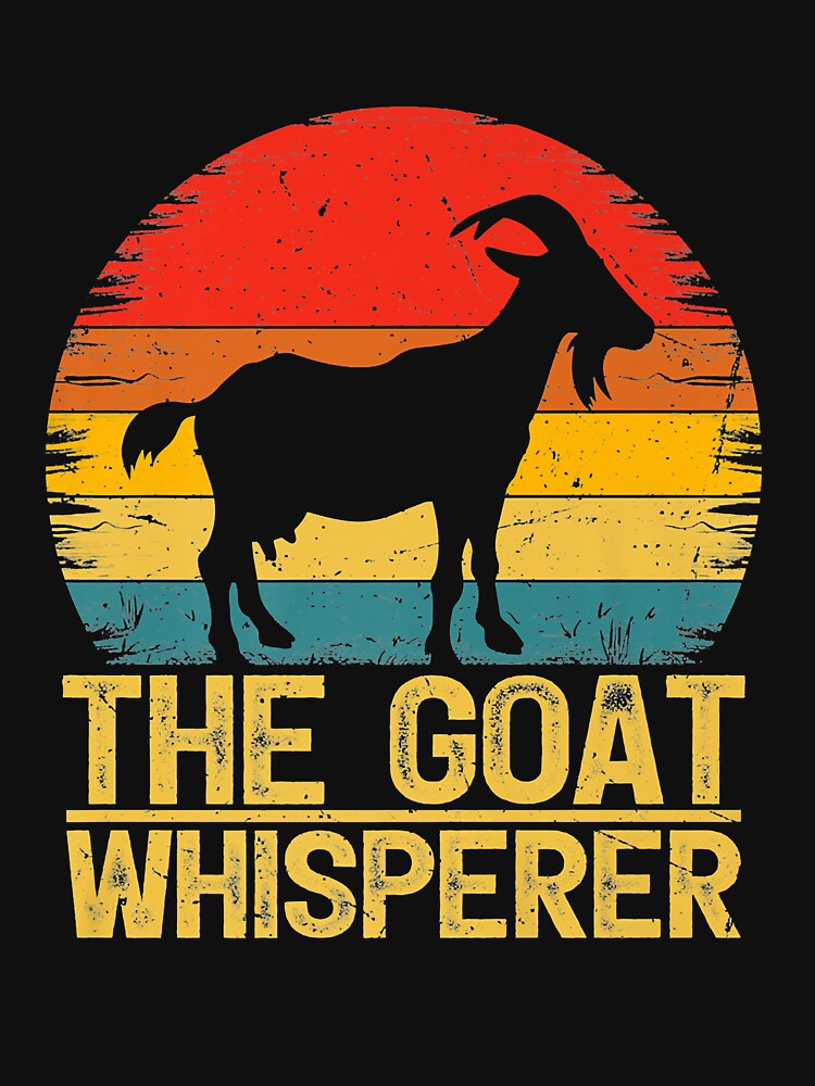 The Goat Whisperer Vintage by mathewbenjamin Unisex