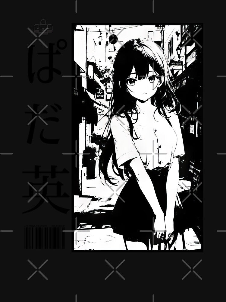 Lofi Beats | Lofi And Chill | Japanese Anime Manga Girl Aesthetic #299 by mika-gallery Unisex