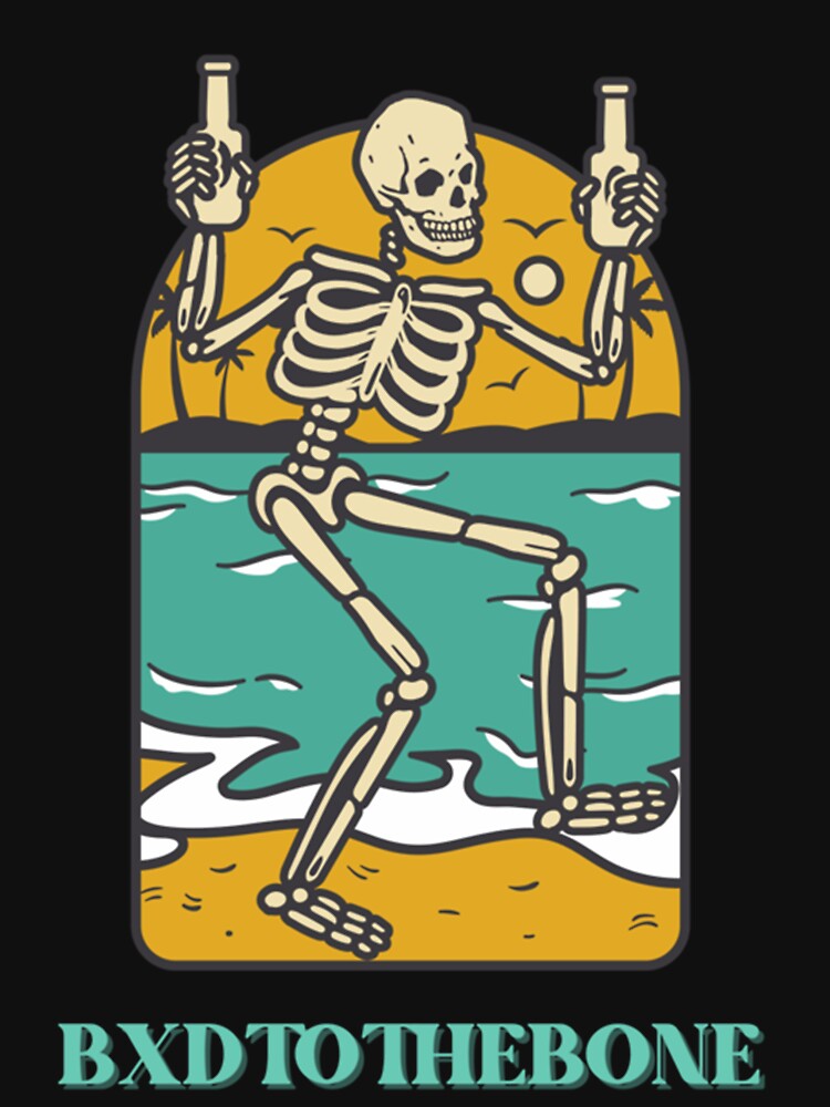 BAD TO THE BONE SKELETON Premium by terilynn3 Unisex