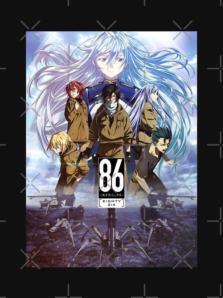 86 Eighty Six Anime Science Fiction Light Novel Manga Series Written Asato Season Cool Gift People C by MatteoElliott