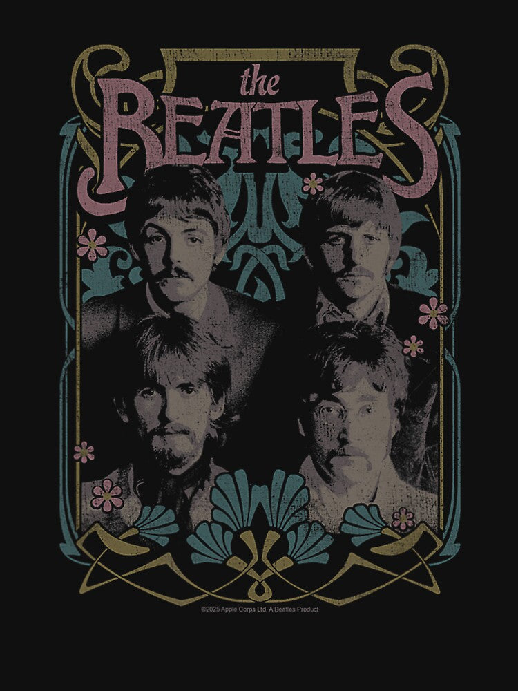 Beatles Psychedelic Vintage Rock Band Poster Design by taufestiamatne Unisex