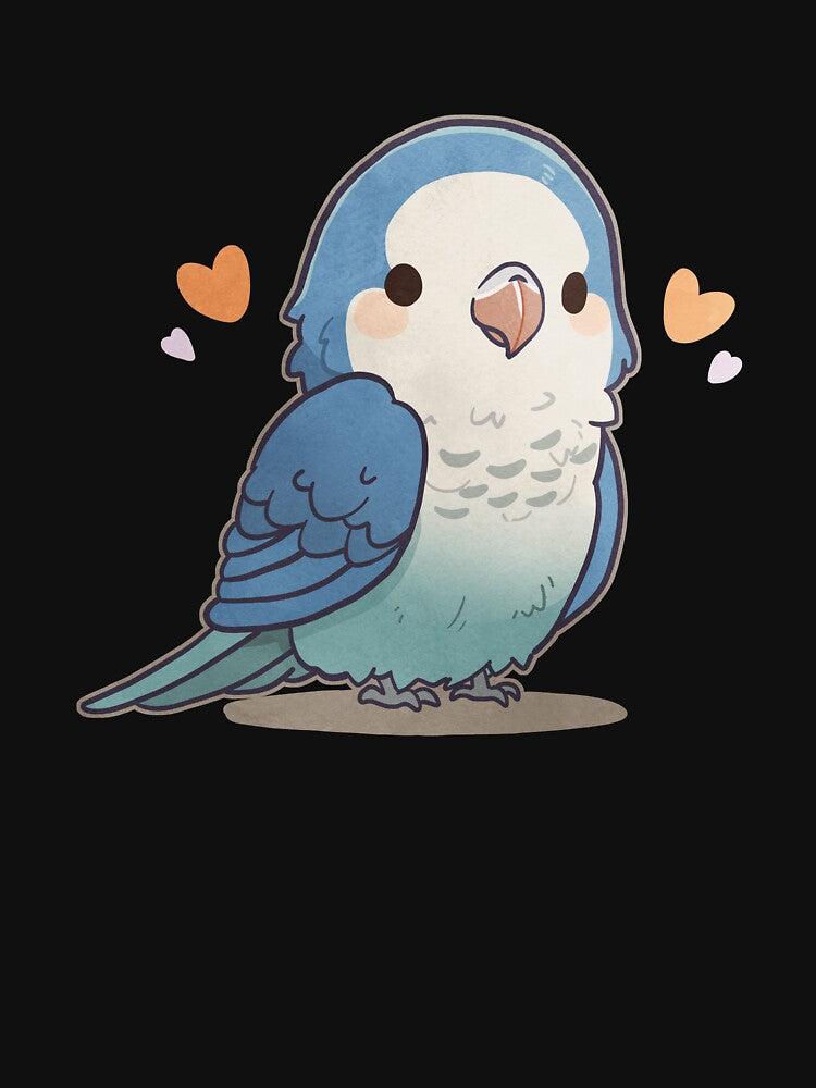 Blue Quaker Parrot by Clara Hollins
