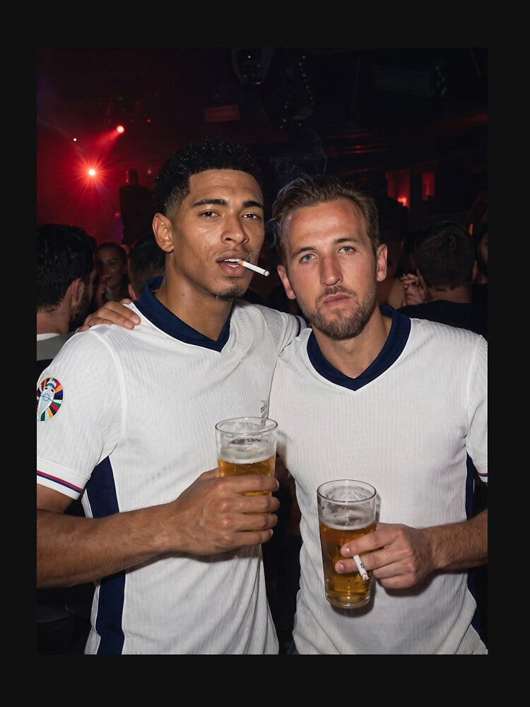 England Football Pub- Jude & Kane Middle Finger Funny by aridawstrusbbyg Unisex