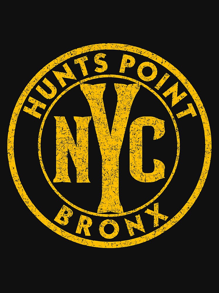 Hunts Point Bronx Nyc Vintage Sign by BundlerVq
