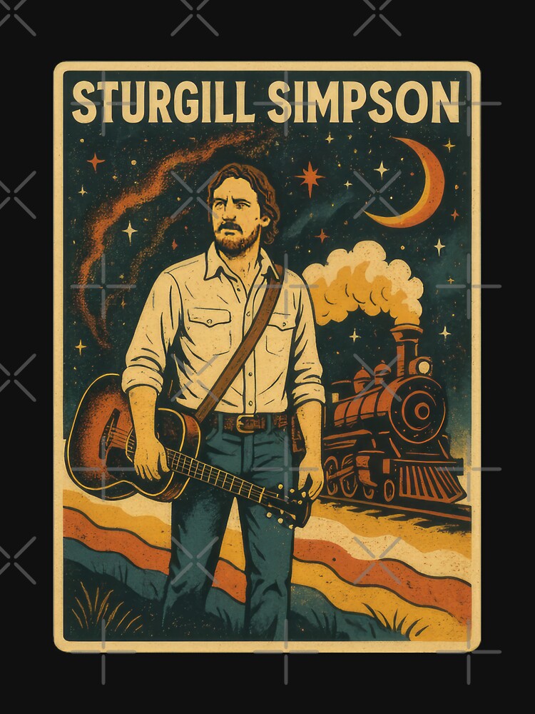 Sturgill-Simpson // poster #1560 by pple-frame