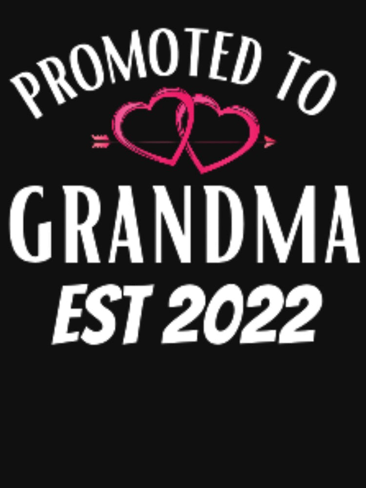 Womens 1st Time Grandma EST 2022 New First Grandma 2022 by anas667
