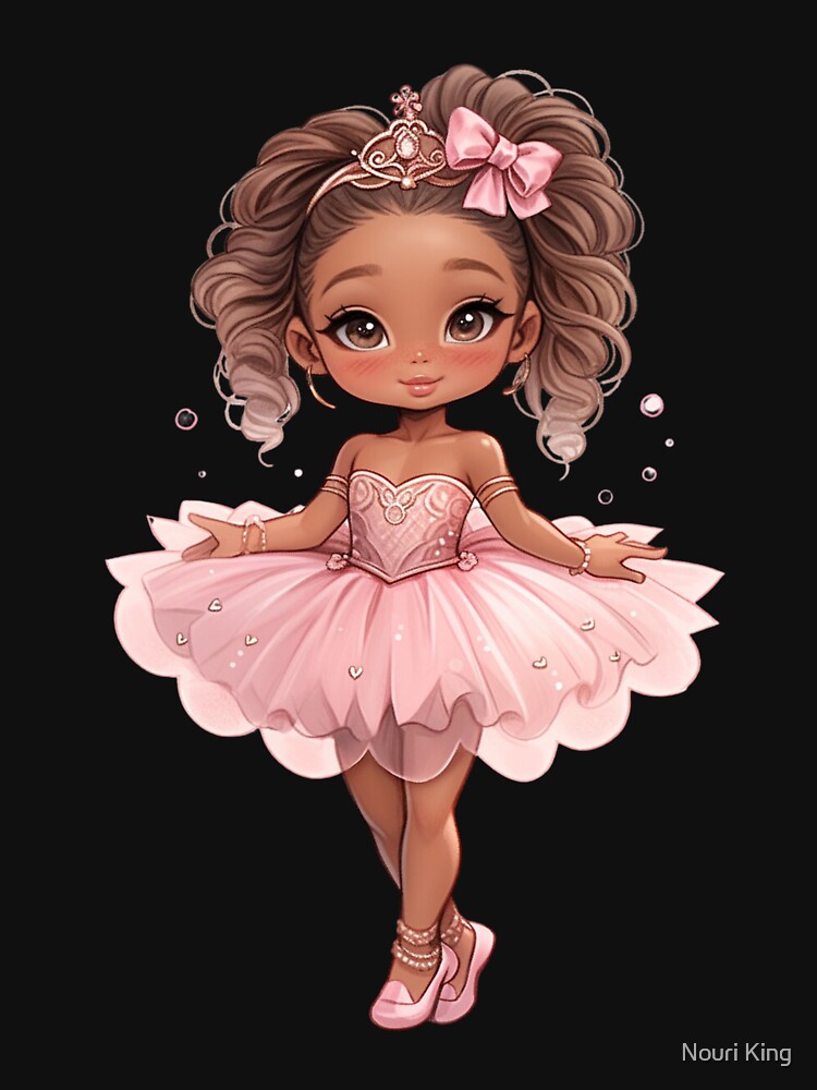 Cute Little Ballerina Sublimation by Nouri King