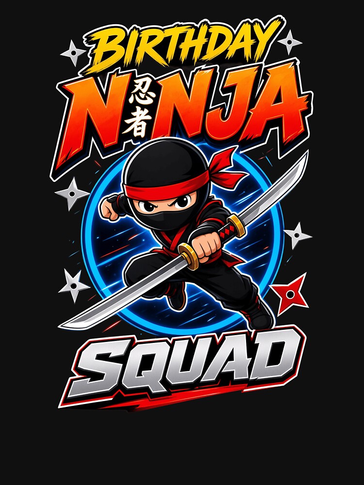 Birthday Ninja Squad by AgnesEllisQ