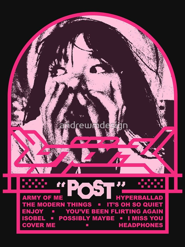 Bjork "Post" Poster by andrewmdesign Unisex