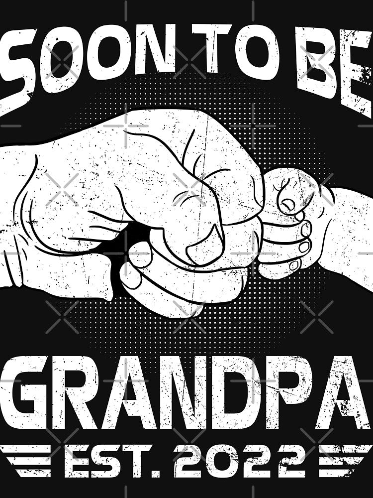 Soon To Be Grandpa Est 2022 Family Matching by Andree Lee