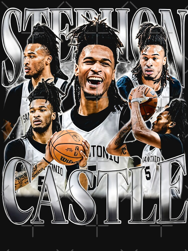 Stephon Castle Basketball , San Antonio Basketball by StickyWycky Unisex