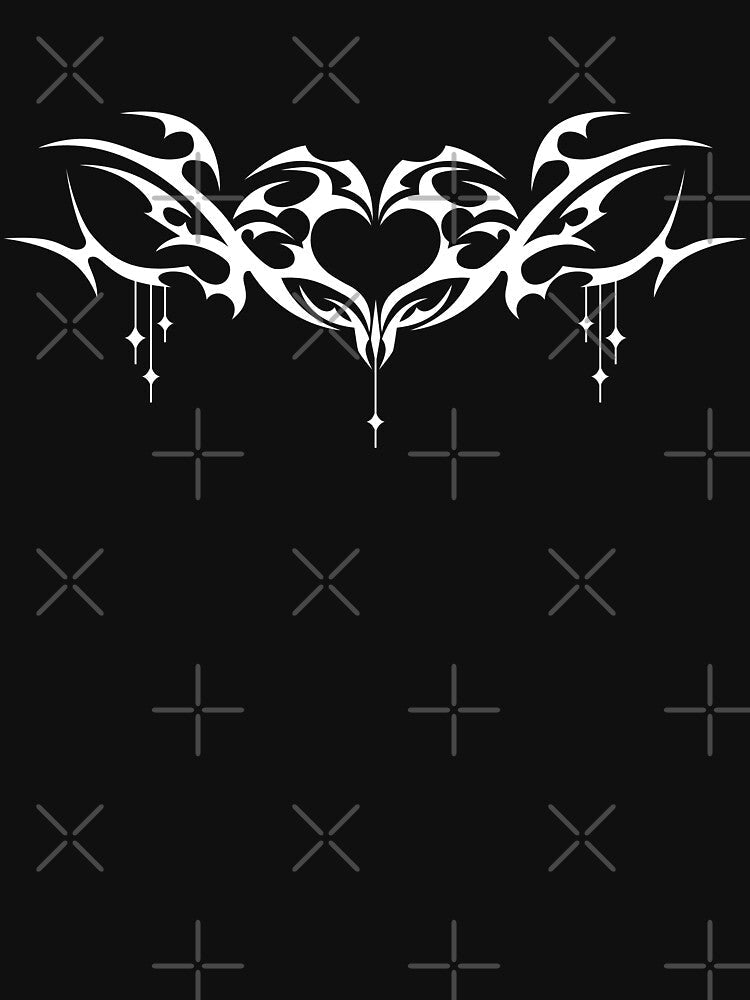 Cyber Sigilism Hazbin hotel style. Succubus symbol, tribal. by Tribalgothss Unisex