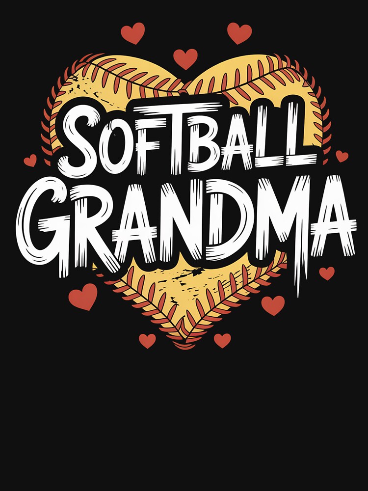 Softball Grandma by StephenDDArt