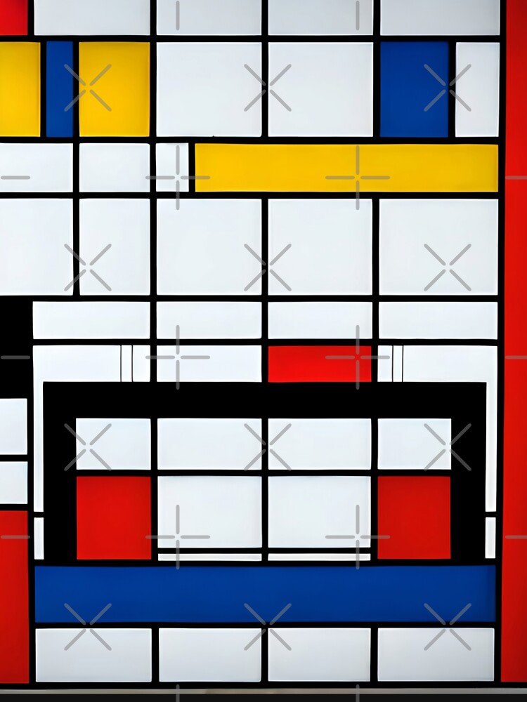 Minimalist tile art by basitcv Unisex