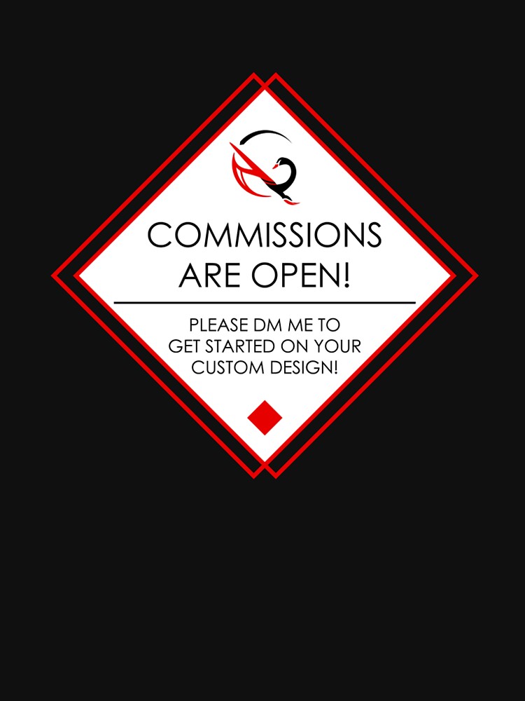 Commissions Are Open! by DillyDallyMuse Unisex