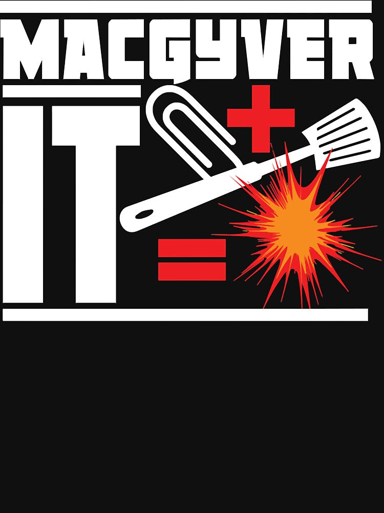 MacGyver Tee by chalkergbaril