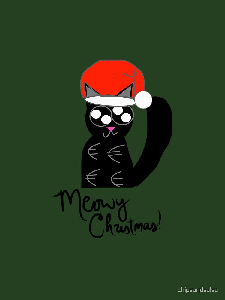 Christmas cat by chipsandsalsa