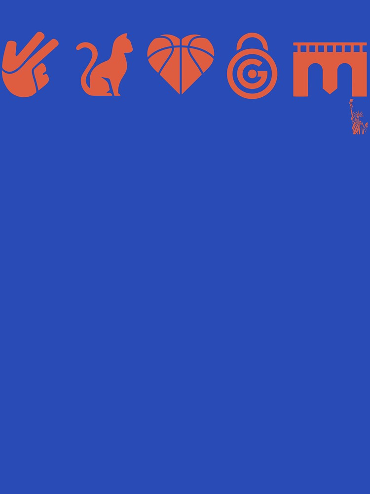 Knicks Starting Five 5 Emojis Team by MaidenIRK Unisex