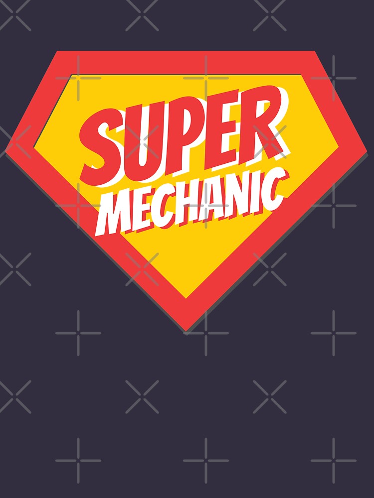 Mechanic Gifts | Super Mechanic by betternotes