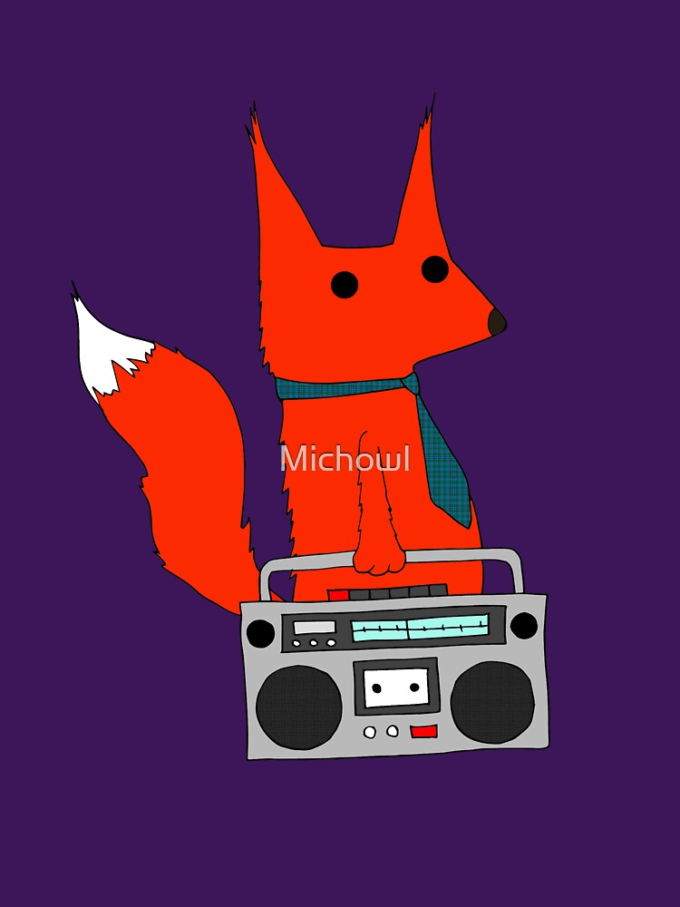 music fox by Michowl Unisex
