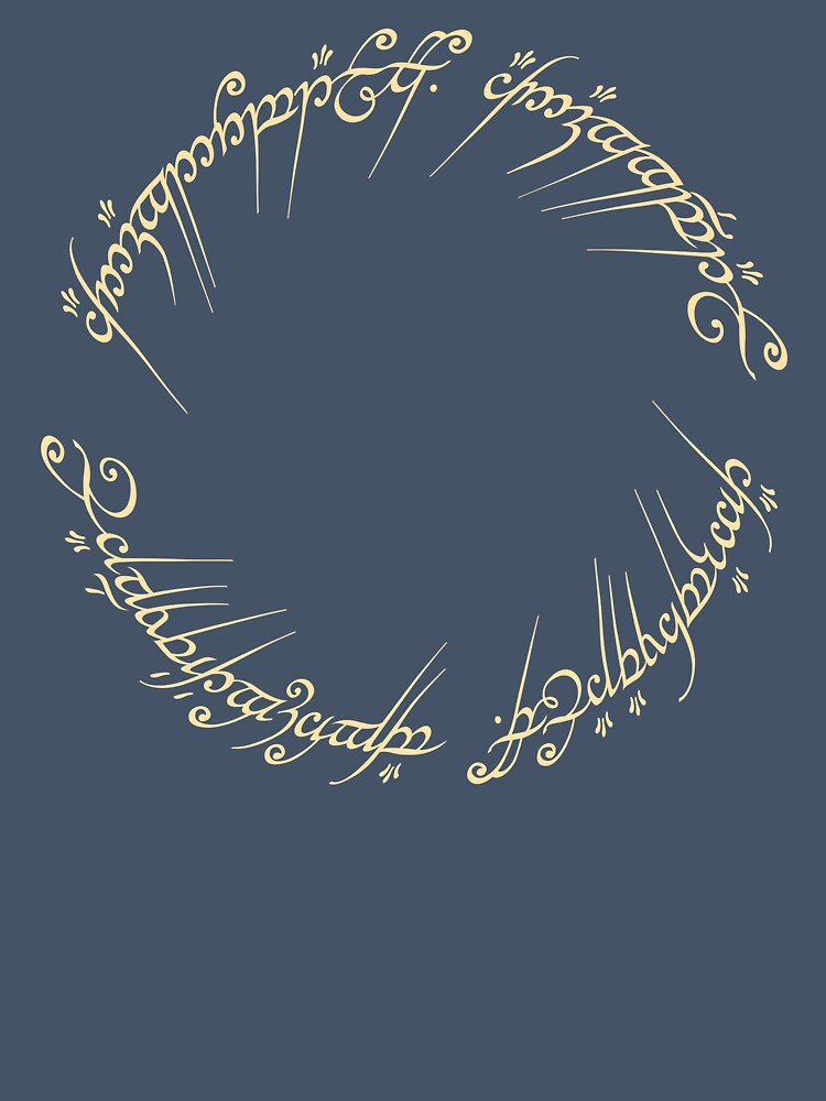 The Text of the Ring by Indepp Unisex
