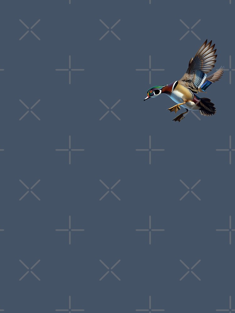 Wood Duck Coming in for a Landing by LifeCrush