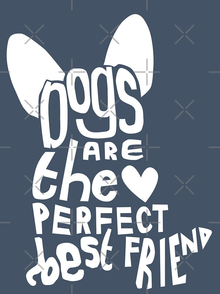 Dogs are the Perfect Best Friend by LouiseFranksArt