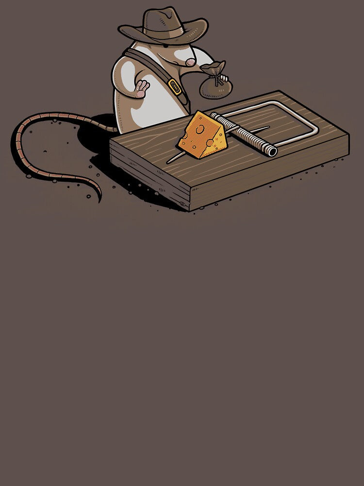 Indiana Mouse by Naolito Unisex
