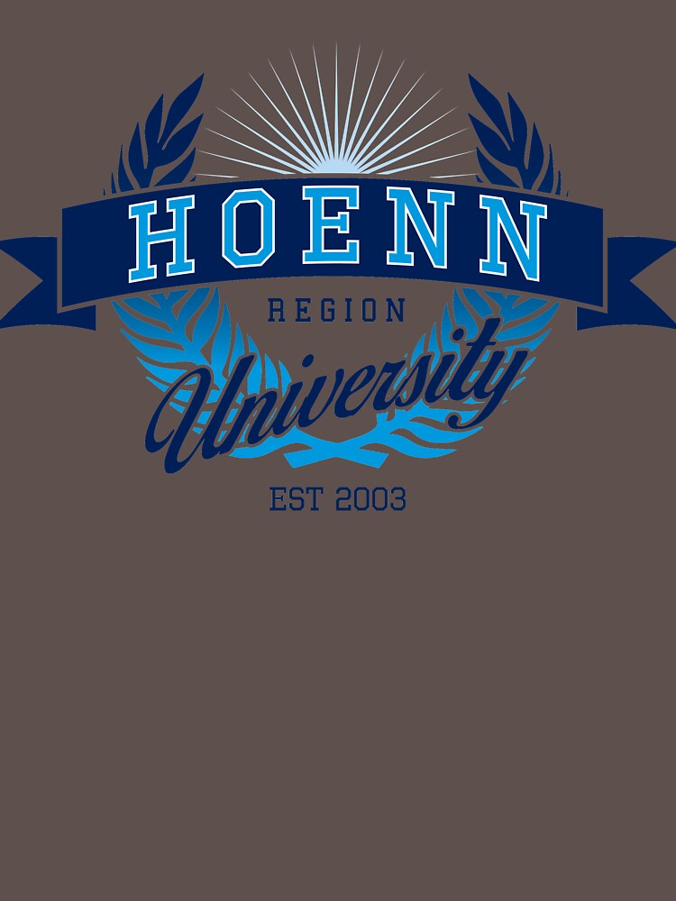 Hoenn Region University by Jemma Rich Unisex