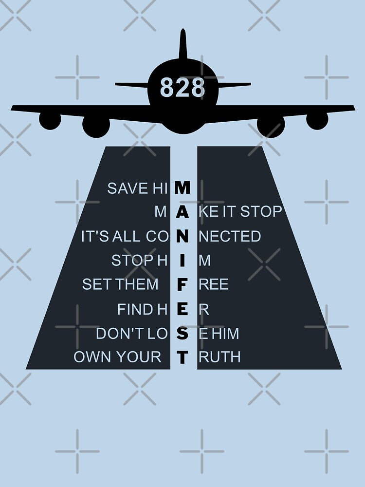 Flight 828 Manifest by ladylaughprints