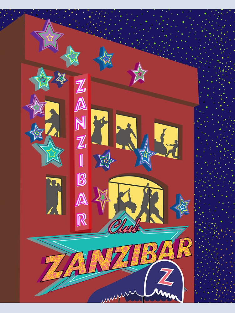 Zanzibar Dance Club by FabPosters4Less Unisex