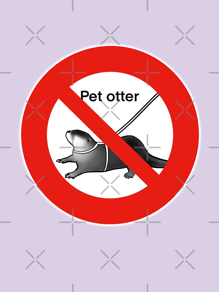 Otter Traffic Signs 9 by OTTERFAMILY