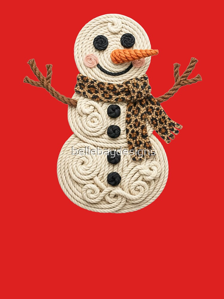 Faux Yarn Swowman by bellebaydesigns