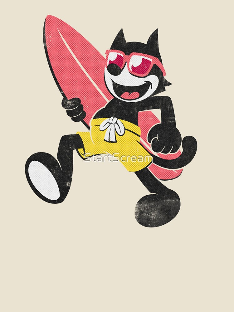 Felix the cat surfing by StartScream Unisex