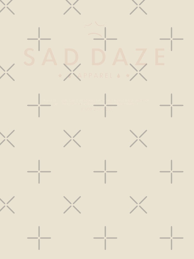 Sad Face (Light) by TYBETTSGD Unisex