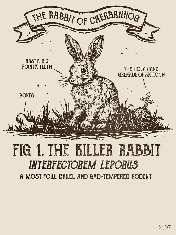 The Rabbit of Caerbannog by kg07 Unisex