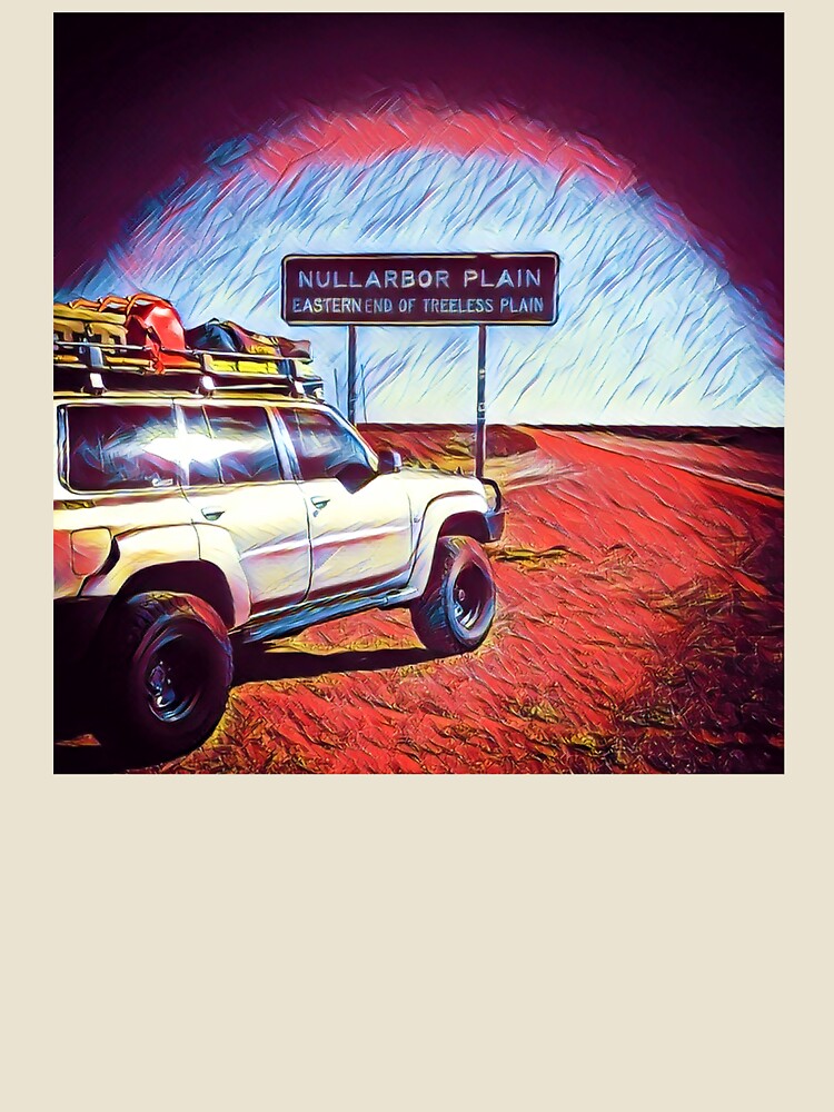 GU Patrol, Nullarbor Plain by ajdesignsau Unisex