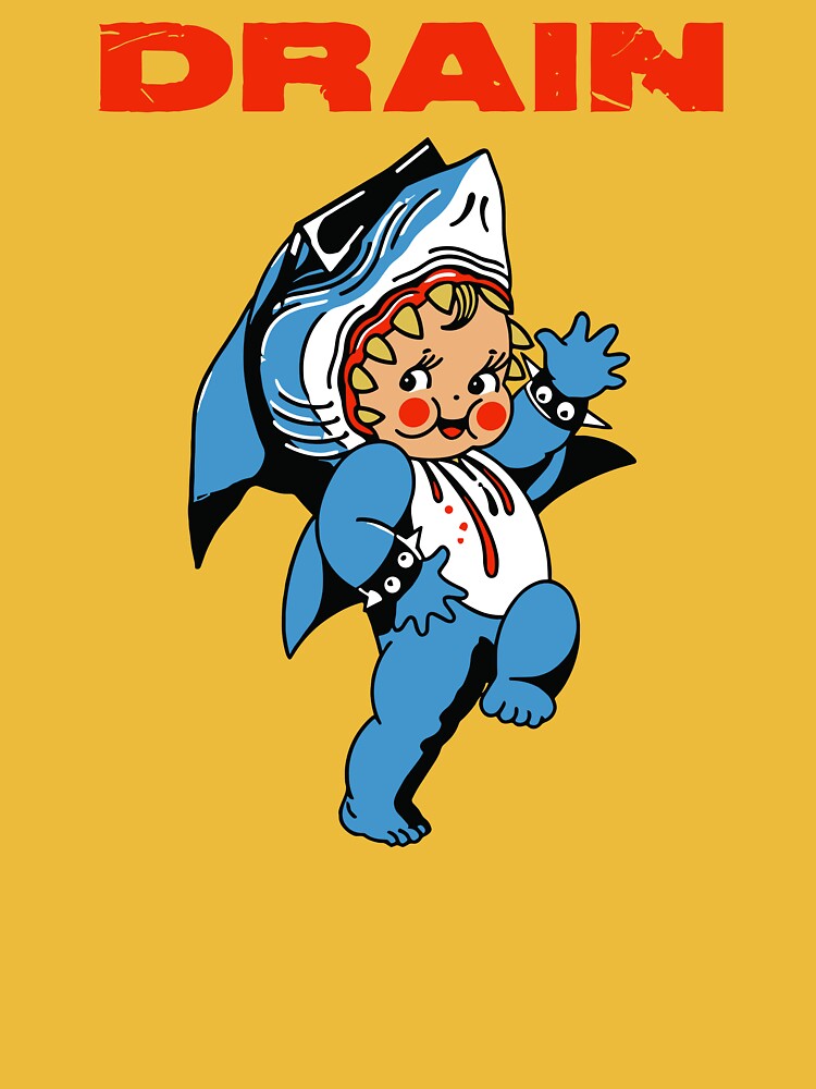 Drain Shark Baby by Stiodesign Unisex