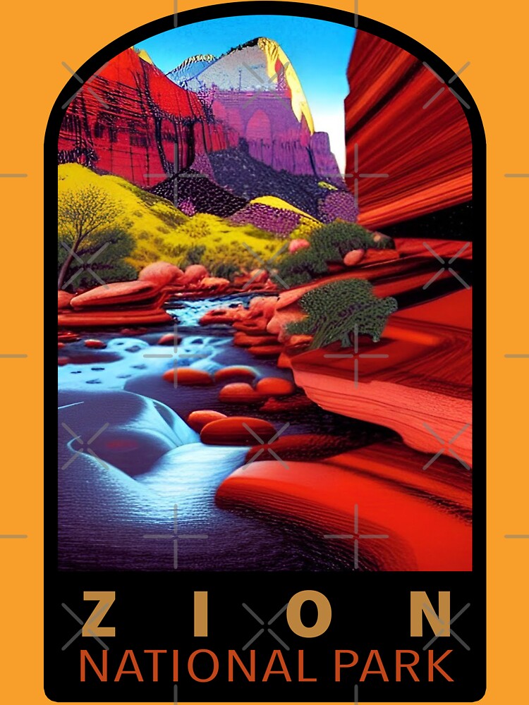 Zion National Park Utah by CattlettArt