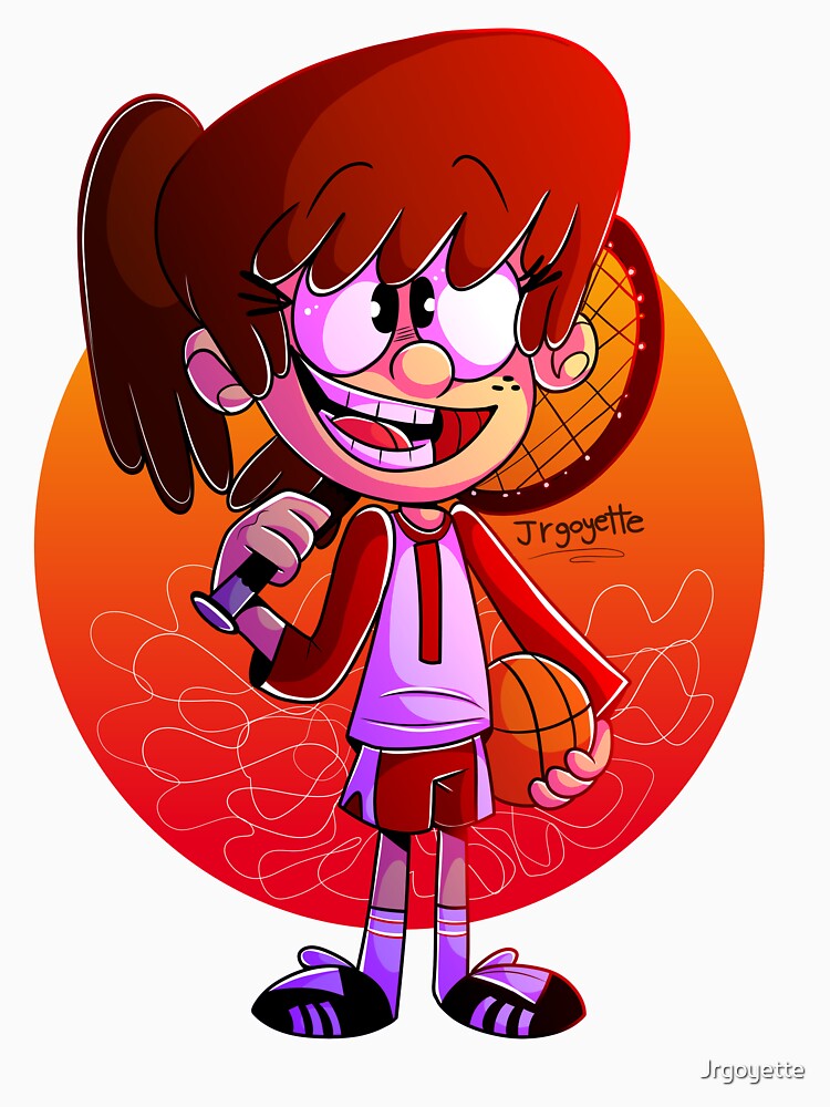 The Loud House Lynn Loud with Sports Stuff by Jrgoyette Unisex
