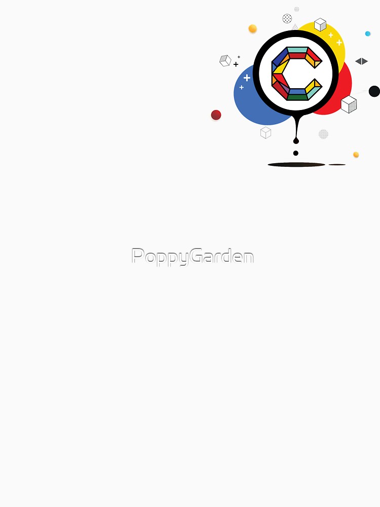 C monogram in primary by PoppyGarden Unisex
