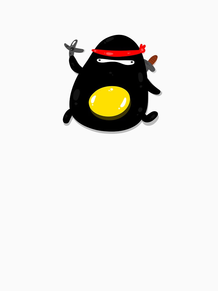 Eggously Ninja | Funny Kawaii Egg by eggously Unisex