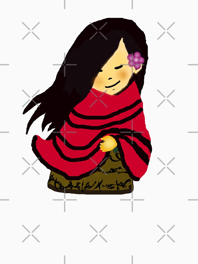Lady in a Poncho by VicenteHS Unisex