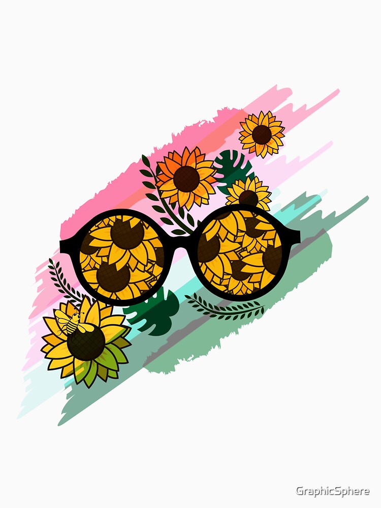 Summer Sunflower Sunglasses by GraphicSphere