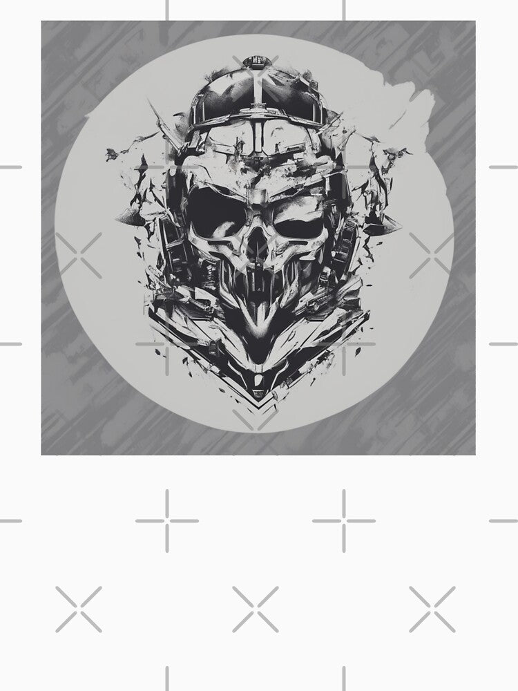 "Samurai Skull" by Avatarart247 Unisex